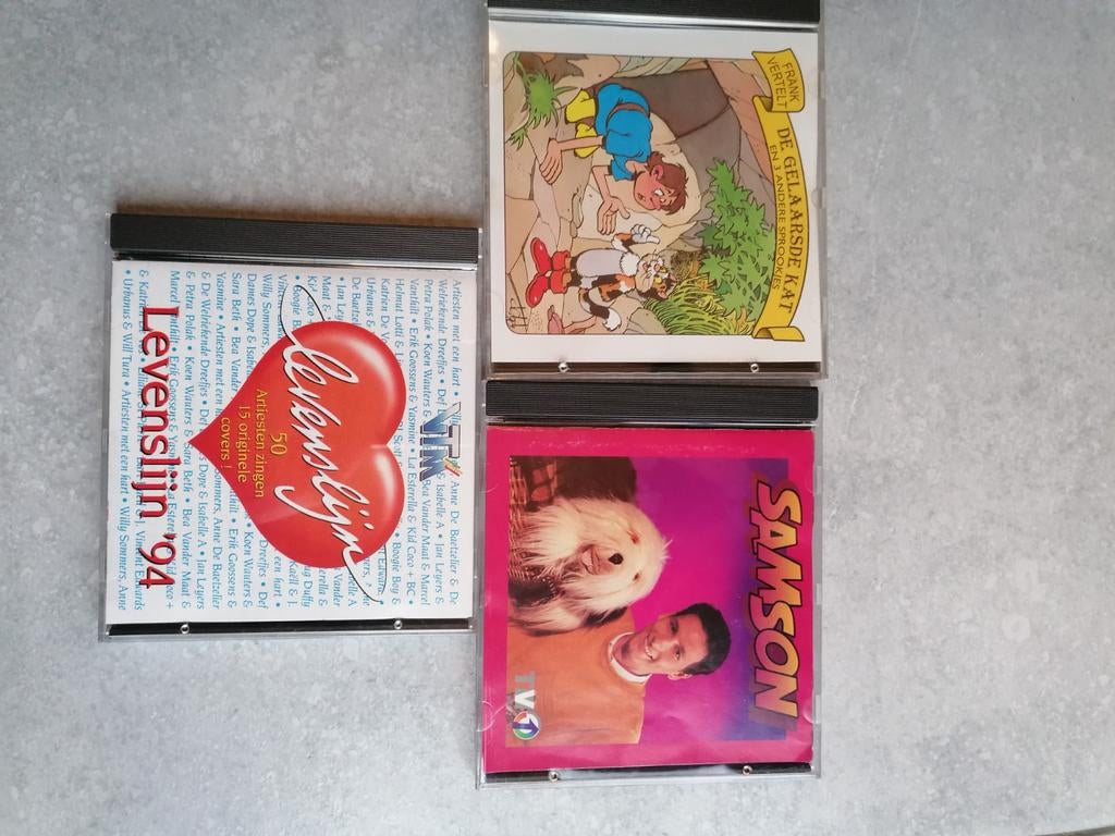 3 cd's begin jaren 90, Ophalen, Gebruikt
