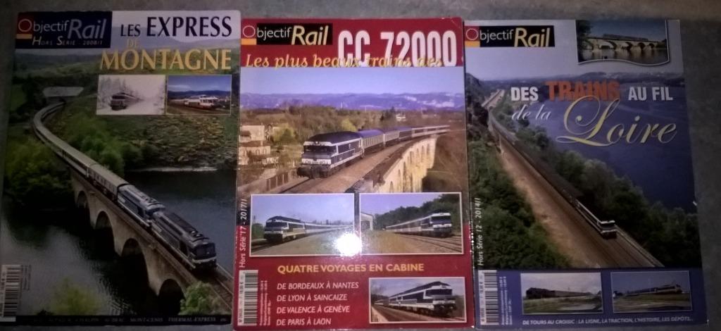 3 Revues "OBJECTIF RAILS" SNCF HORS SERIE, Hobby & Loisirs créatifs, Trains miniatures | HO, Enlèvement ou Envoi, Comme neuf, Livre, Revue ou Catalogue