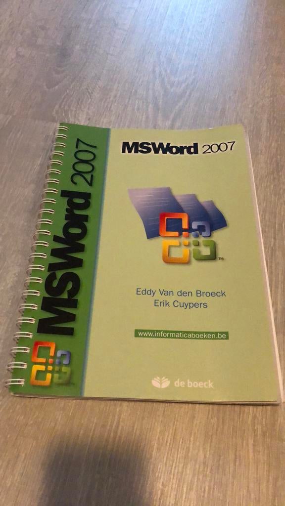 Cuypers - MS word 2007, Ophalen, Zo goed als nieuw, Nederlands, Cuypers
