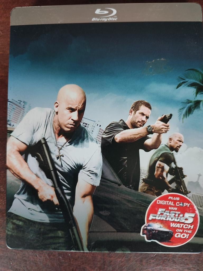 Copie Blu-ray/DVD/numérique : THE FAST & FURIOUS 5, Enlèvement ou Envoi, Comme neuf
