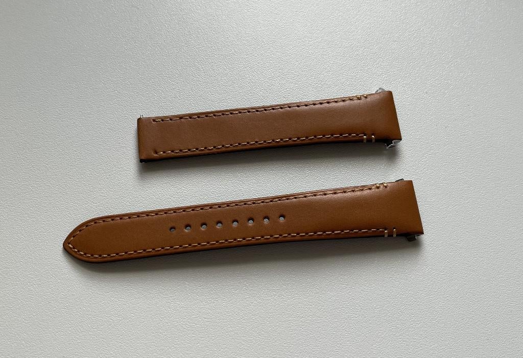 Cartier Santos WSSA0029 – Originele lederen band (nieuw), Overige merken, Overige materialen, Met bandje, Polshorloge