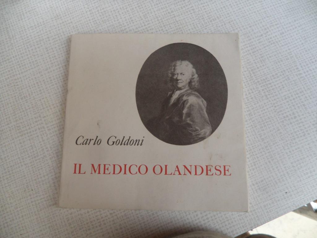 il medico olandese ( carlo goldoni ) de hollandse dokter, Enlèvement ou Envoi, Comme neuf, Carlo goldoni