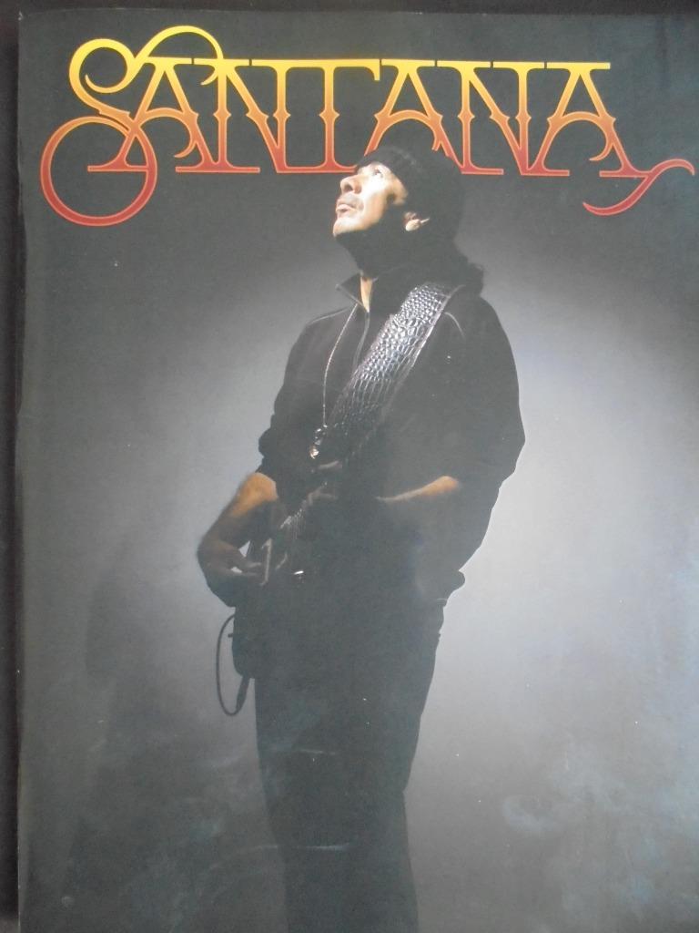 Santana   Programmaboekje, Boeken, Verzenden, Nieuw, Artiest