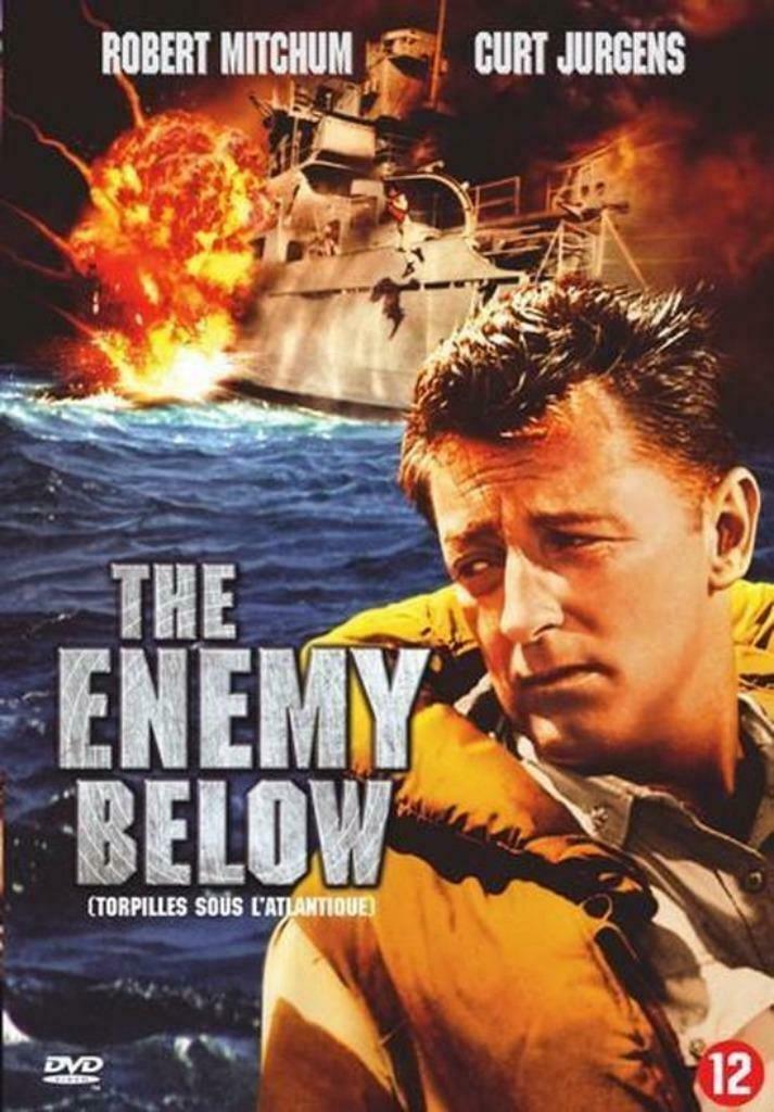 Dvd The Enemy below (oorlogsklassieker), Ophalen of Verzenden, Oorlog