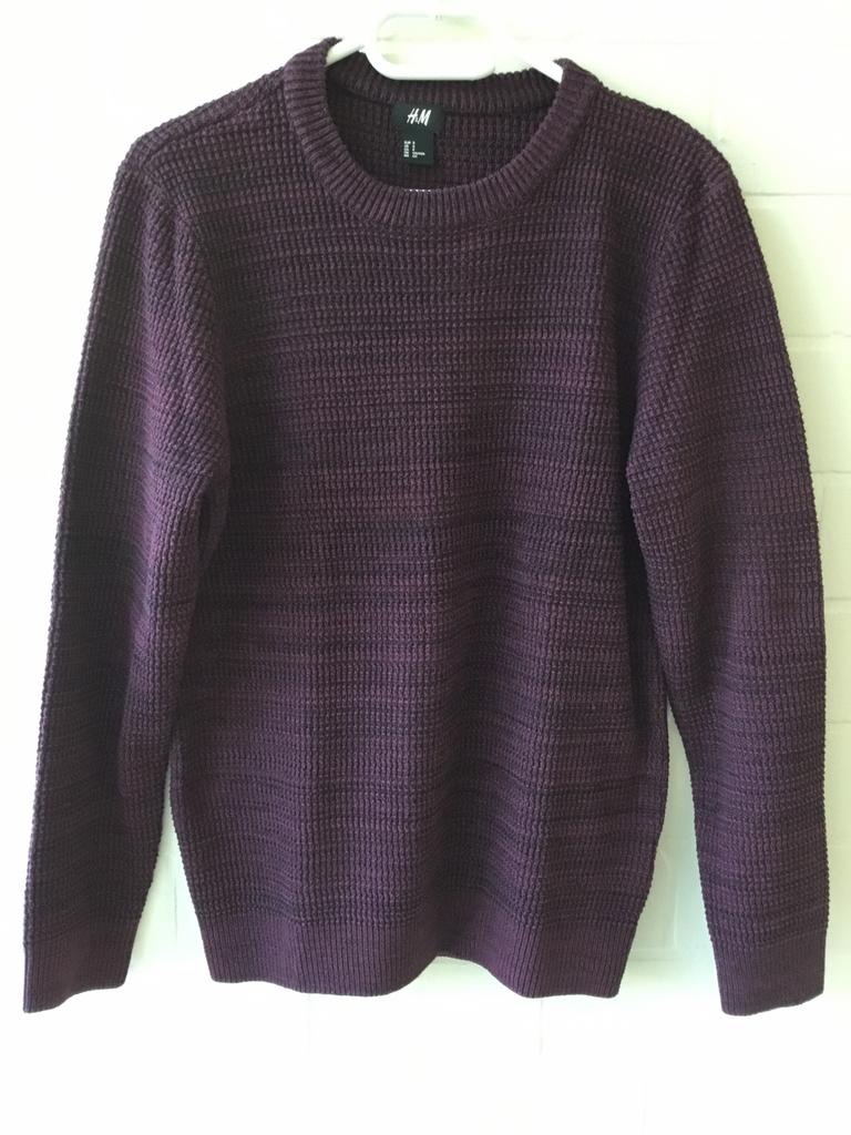 Pull H&M, Enlèvement ou Envoi, Comme neuf, H&M, Violet