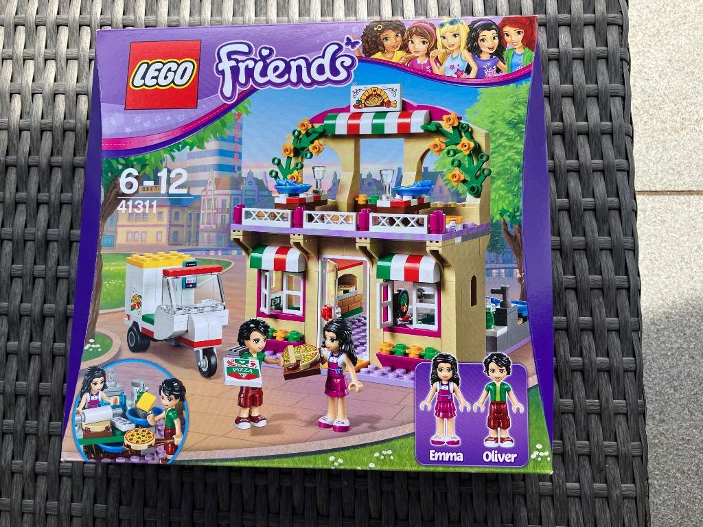 LEGO Friends Heartlake Pizzeria - 41311, Ophalen of Verzenden, Zo goed als nieuw, Complete set, Lego