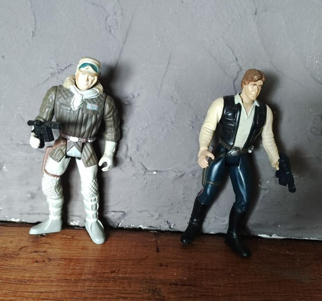 Star Wars modern Han Solo x2 1995 / 1997 Kenner, Ophalen of Verzenden, Gebruikt, Actiefiguurtje