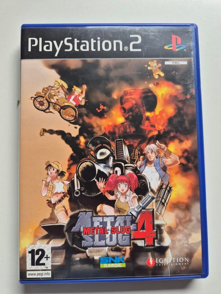 Metal slug 4 playstation 2, Games en Spelcomputers, Ophalen of Verzenden, Zo goed als nieuw