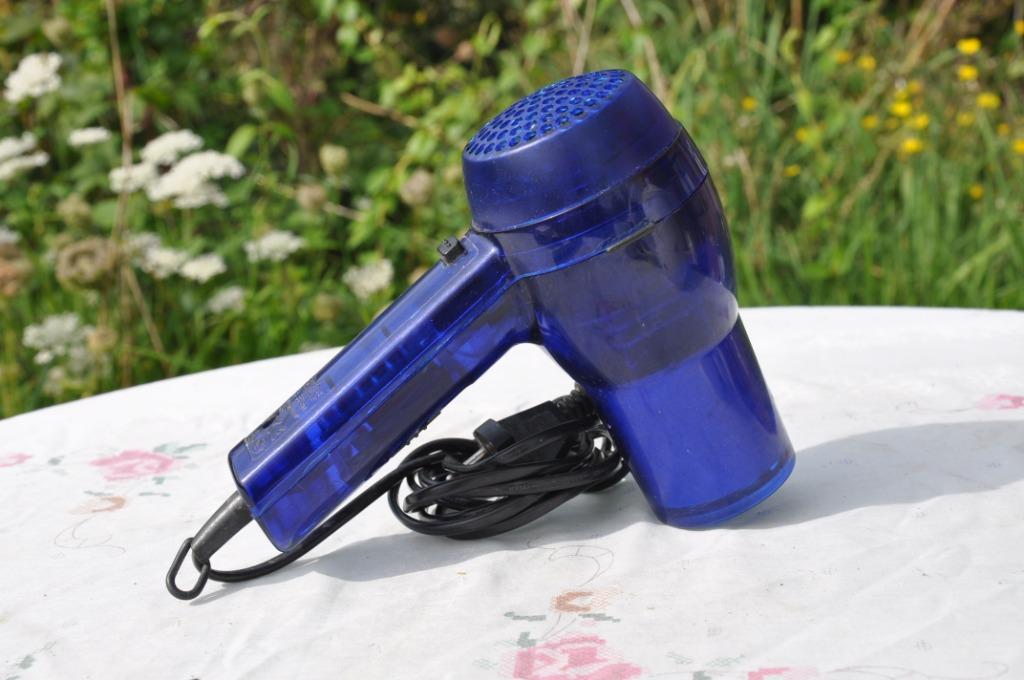 seche cheveux bleu babyliss, Enlèvement ou Envoi, Utilisé, Sèche-cheveux