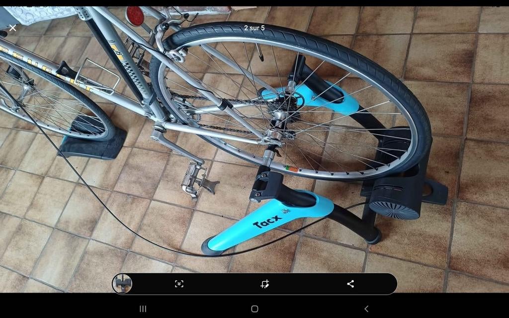 TACX BOOST peu utilisé, 80 kg ou plus, Pliable, Garmin, Comme neuf