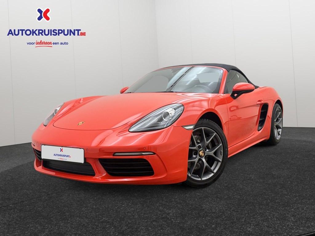 Porsche 718 Boxster 2.0 Turbo PDK GPS Dig.Airco Verw.Zetels, Autos, Porsche, 299 ch, Euro 6, Cabriolet, Autres couleurs