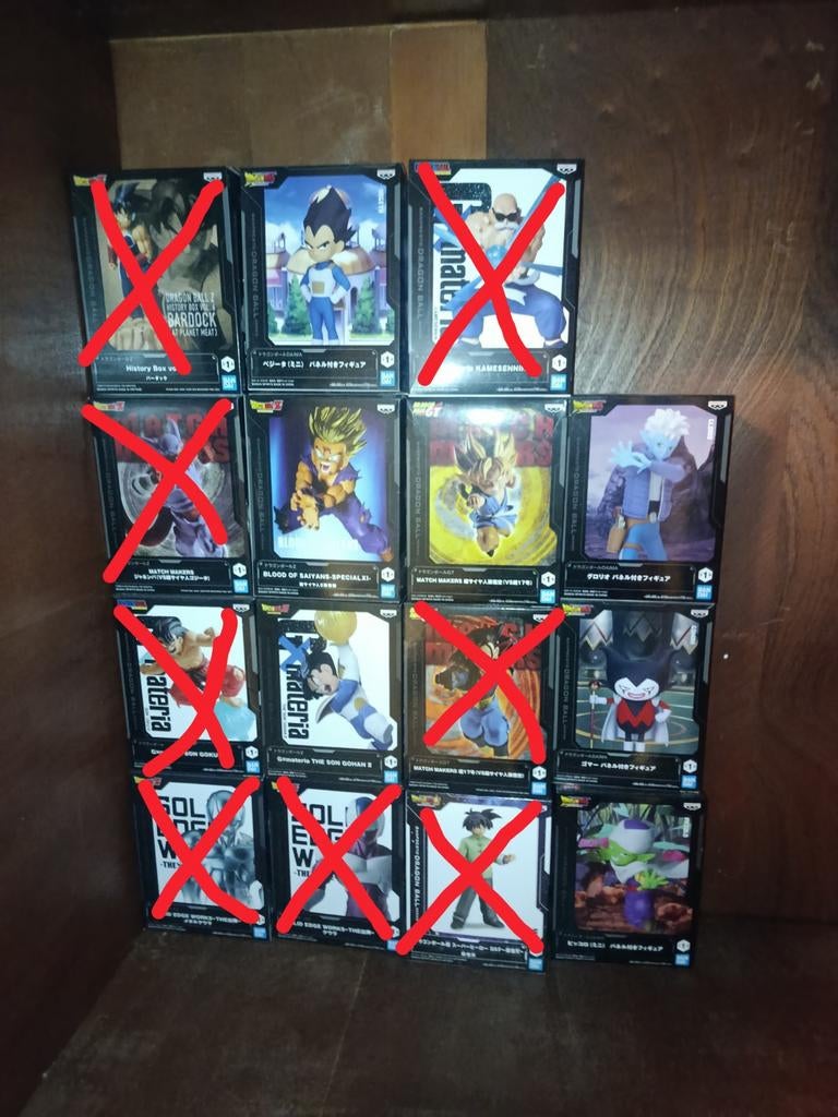 Figurine dragon ball scellé 20 euro pièce ou 110 euro le lot, Enlèvement ou Envoi, Neuf, Autres types