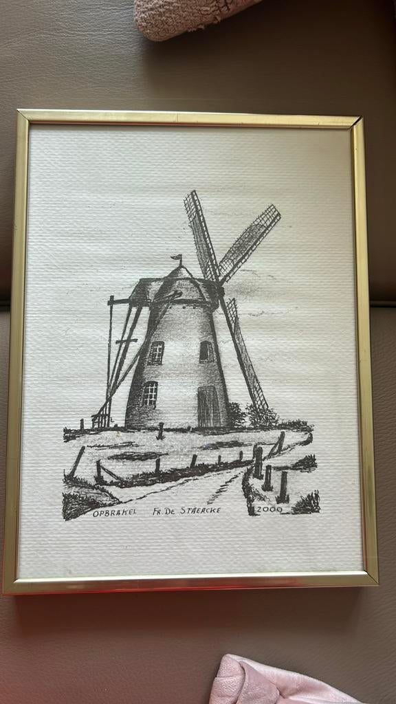 Dessin au crayon sur frein, Enlèvement