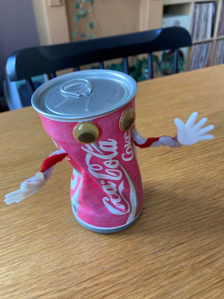 Dansend Coca Cola Blikje, Ophalen of Verzenden, Gebruikt