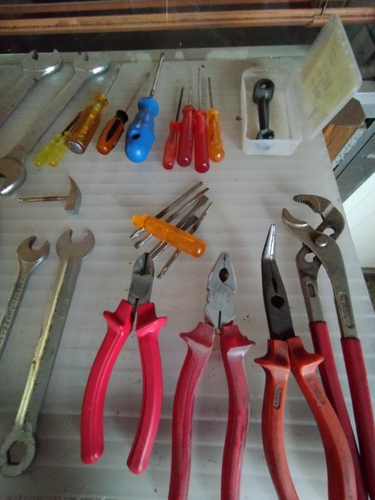 Werkmateriaal allerlei zie foto's, Ophalen, Gebruikt