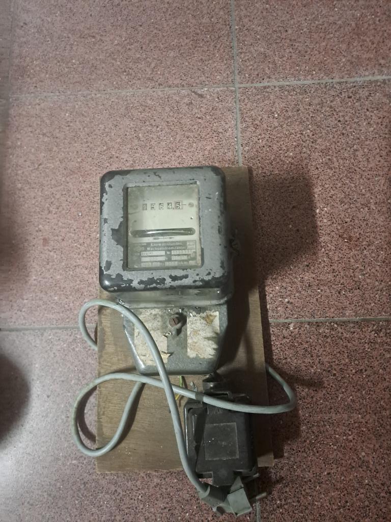 electriciteitsmeter, Enlèvement, Utilisé, Autres types