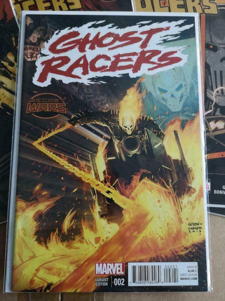 Ghost Racers #2B - Danny Ketch variant by Juan Gedeon, Eén comic, Ophalen of Verzenden, Nieuw