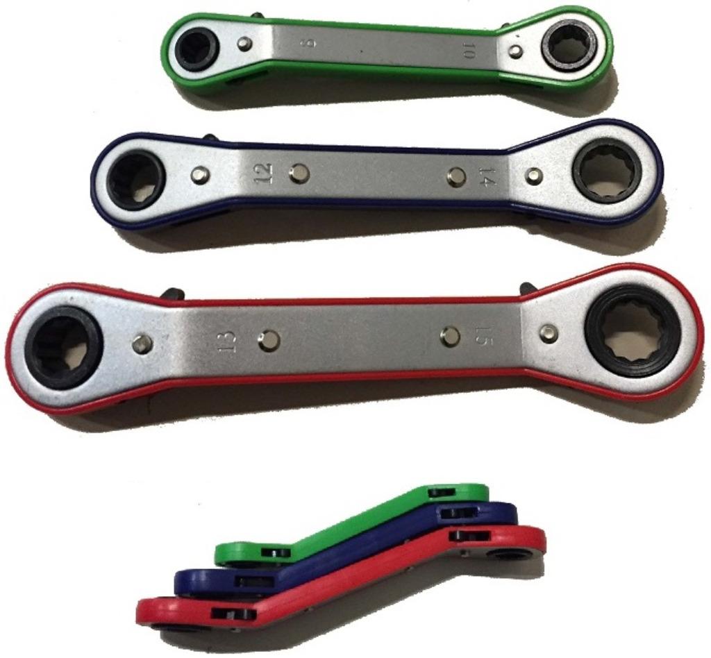 Ringratel sleutelset 3dlg. MM, Ophalen of Verzenden, Nieuw
