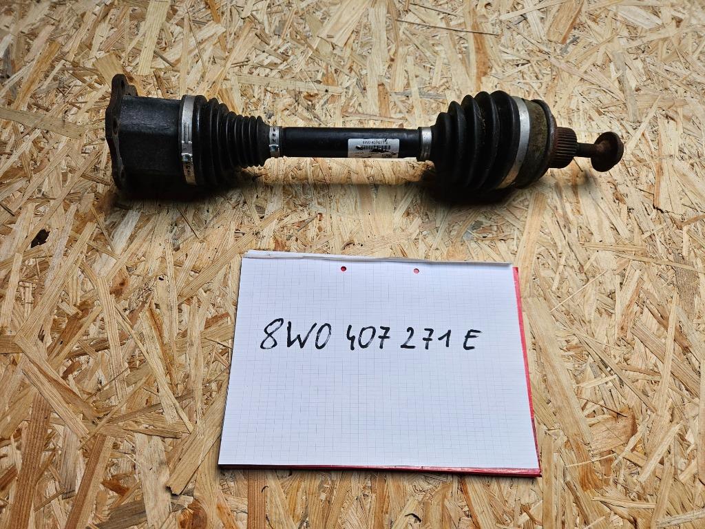 AANDRIJFAS Audi A4 S4 B9 8W 8W0407271E, Auto-onderdelen, Remmen en Aandrijving, Audi, Gebruikt, Ophalen of Verzenden