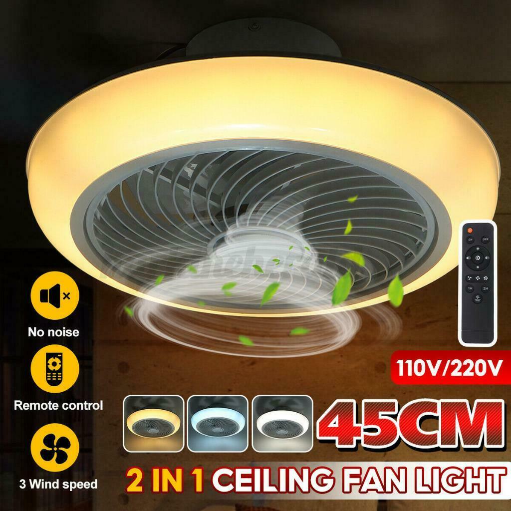 Dimbare RGB LED Plafondventilator Plafond ventilator Incl RC, Huis en Inrichting, Ophalen of Verzenden, Nieuw