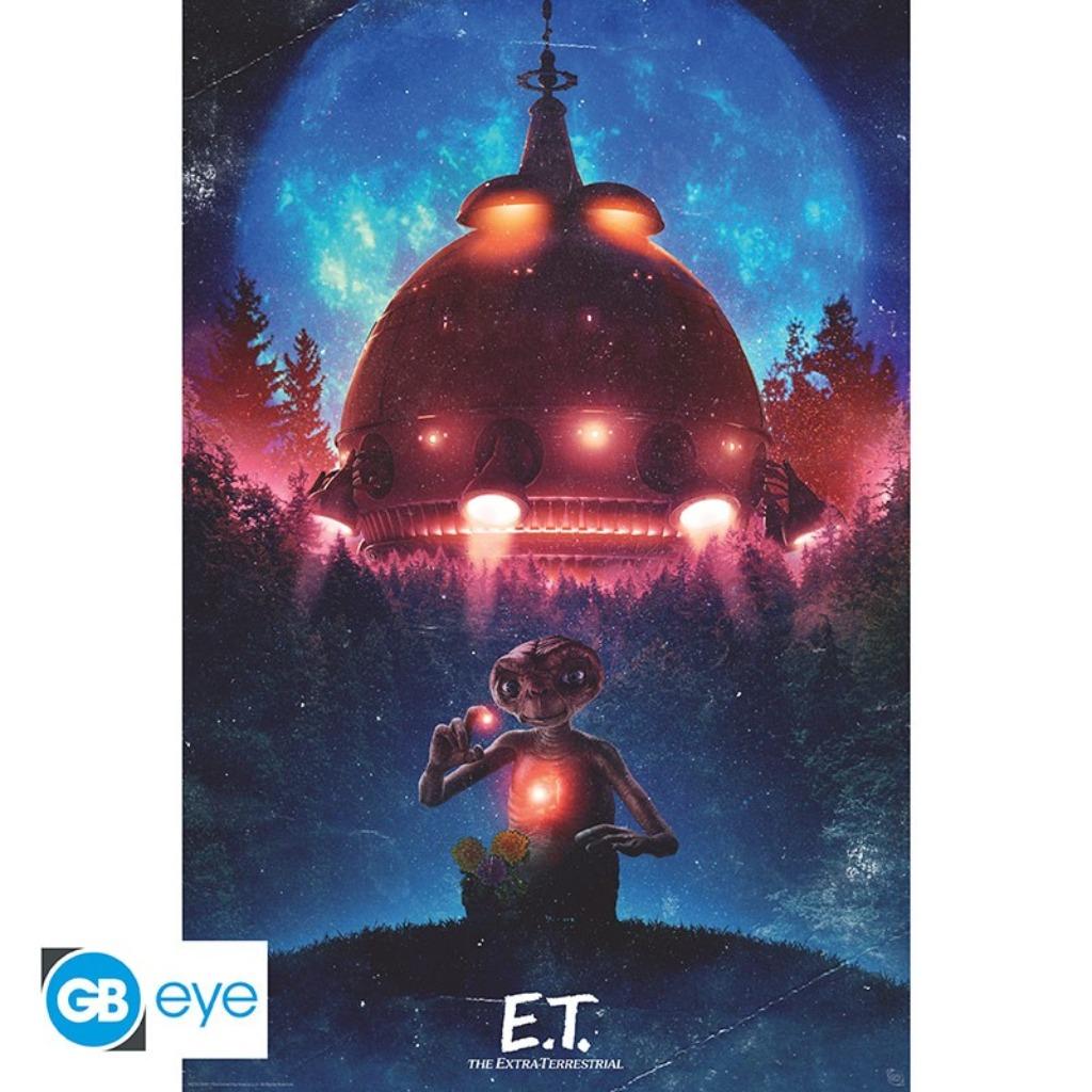 E.T. - Poster Maxi (91.5x61cm) - The Visitor, Verzamelen, Nieuw, Ophalen of Verzenden, Info@gbeye.com, Suite 500, Unit 2, 94a Wycliffe Road, Northampton, NN1 5JF, United Kingdom