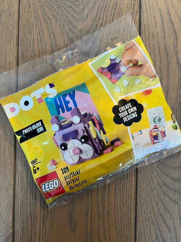 Lego 30557 Dots - Kubus, foto houder, Ophalen of Verzenden, Nieuw, Complete set, Lego