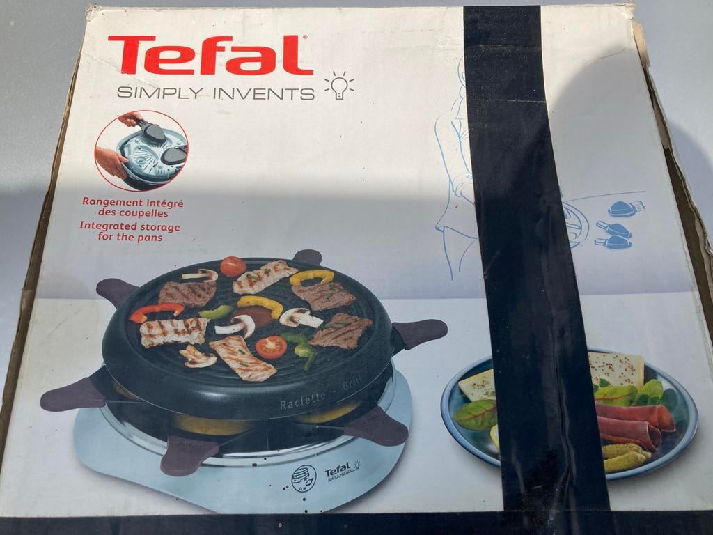 Tefal: grill raclette, Enlèvement, Comme neuf, 4 à 7 personnes