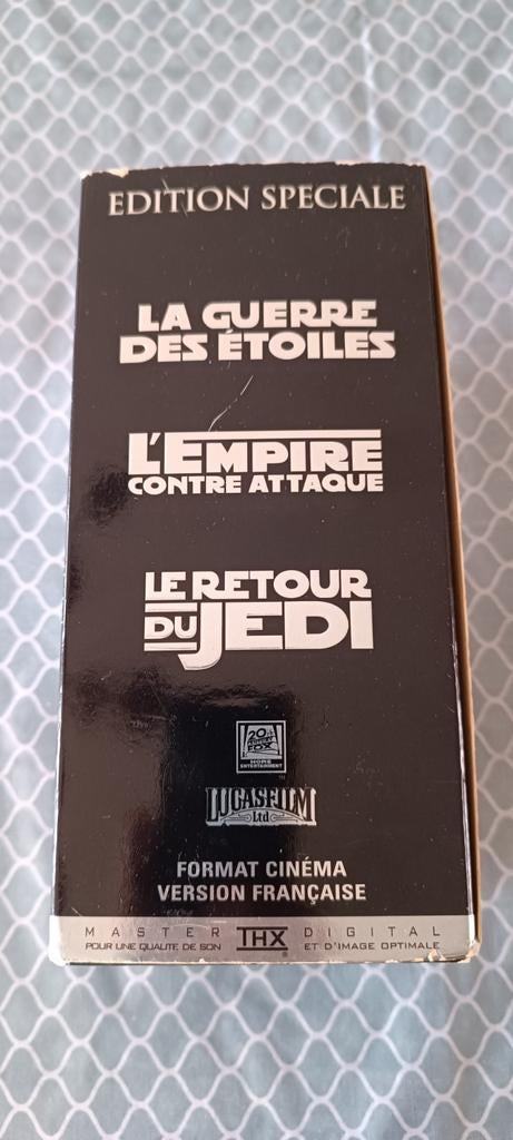 Star Wars-trilogie VHS Collector Box afleveringen 4, 5 en 6, Ophalen of Verzenden, Gebruikt