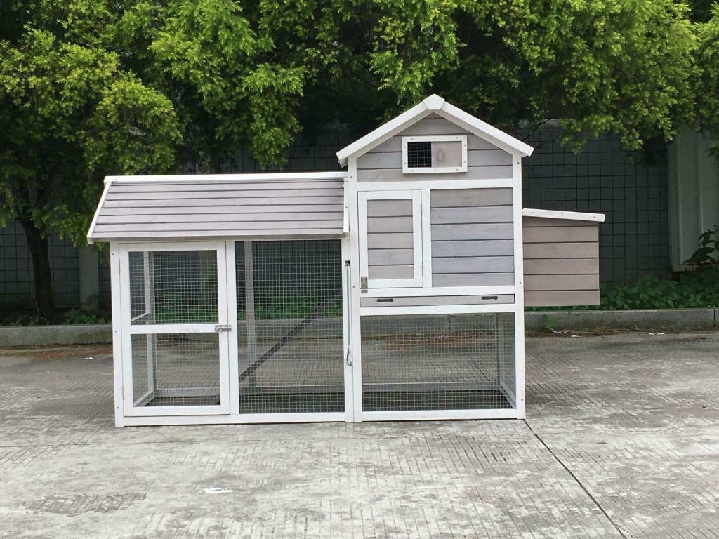 Poulailler poules maison poule coq abri poules XXL clapier, Animaux & Accessoires, Envoi, Neuf, Poulailler