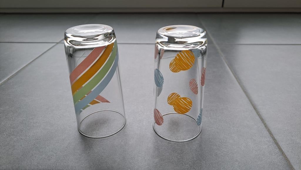 Verres à limonade.  8 pièces., Collections, Enlèvement ou Envoi, Comme neuf