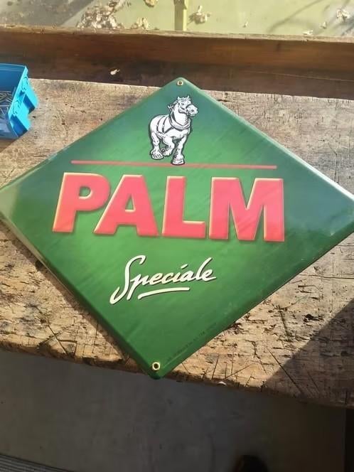 Emaille reclamebord Palm E.B, Enlèvement ou Envoi, Comme neuf, Panneau publicitaire