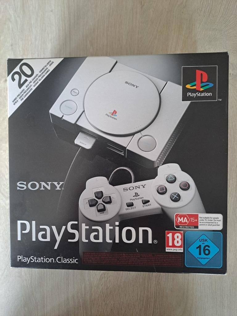PlayStation One Classic 20 games nieuw, Consoles de jeu & Jeux vidéo, Consoles de jeu | Sony PlayStation 1, Neuf, Enlèvement