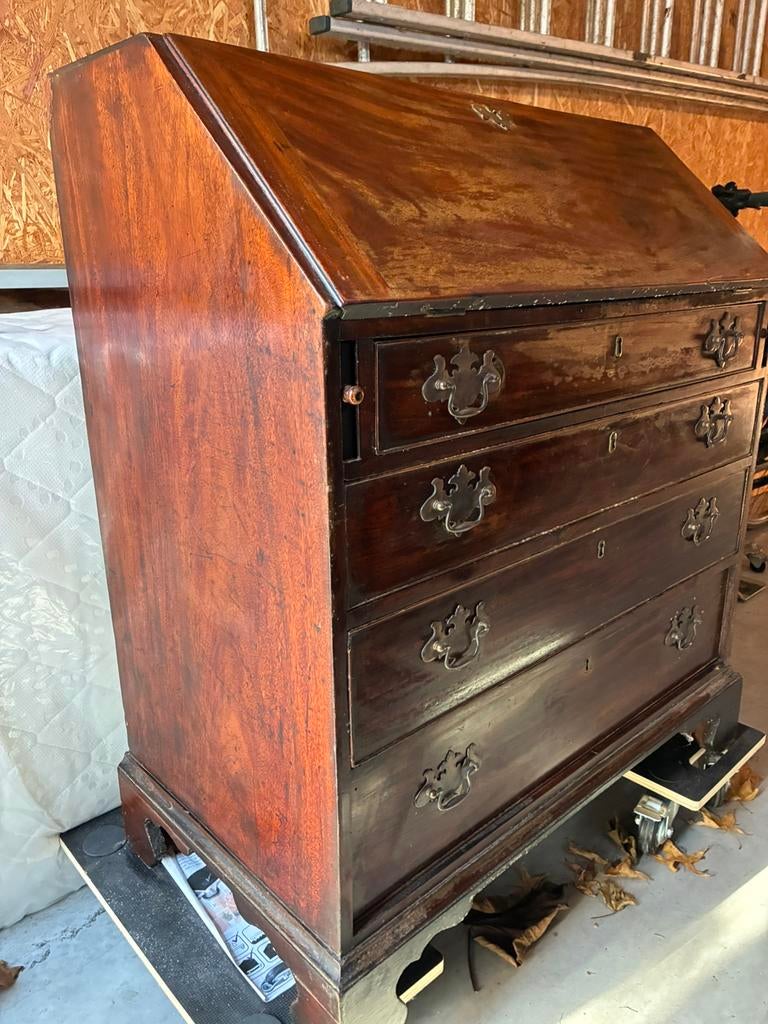 Vintage Secretaire, Ophalen, Gebruikt, Antiek