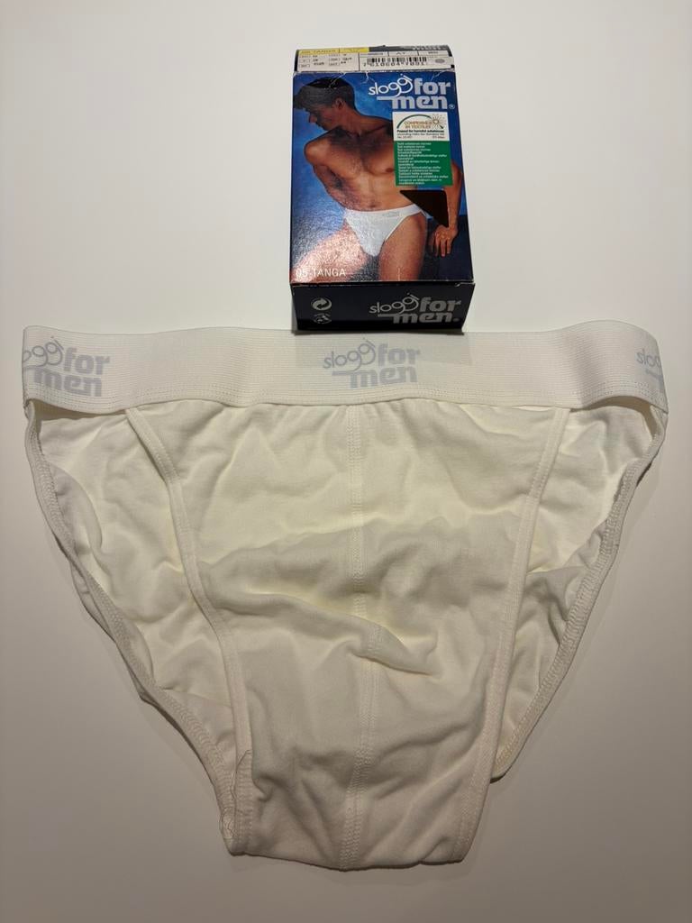 Tanga Sloggi pour hommes, Envoi, Blanc, Slip