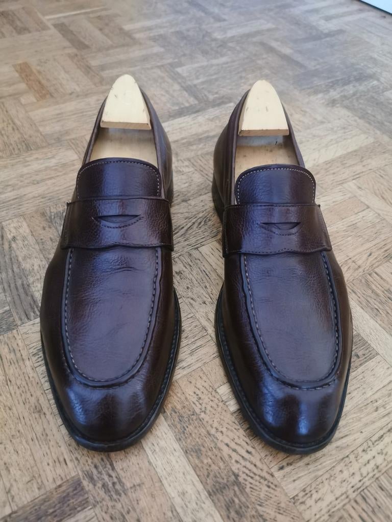 Mocassins Santoni, Enlèvement ou Envoi, Porté