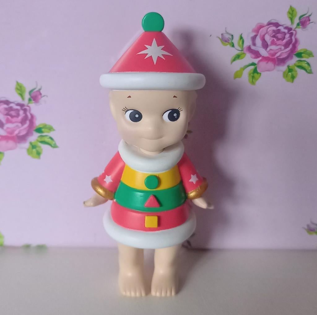 Sonny Angel Christmas 2017 Wood Doll Santa, Enlèvement ou Envoi, Comme neuf