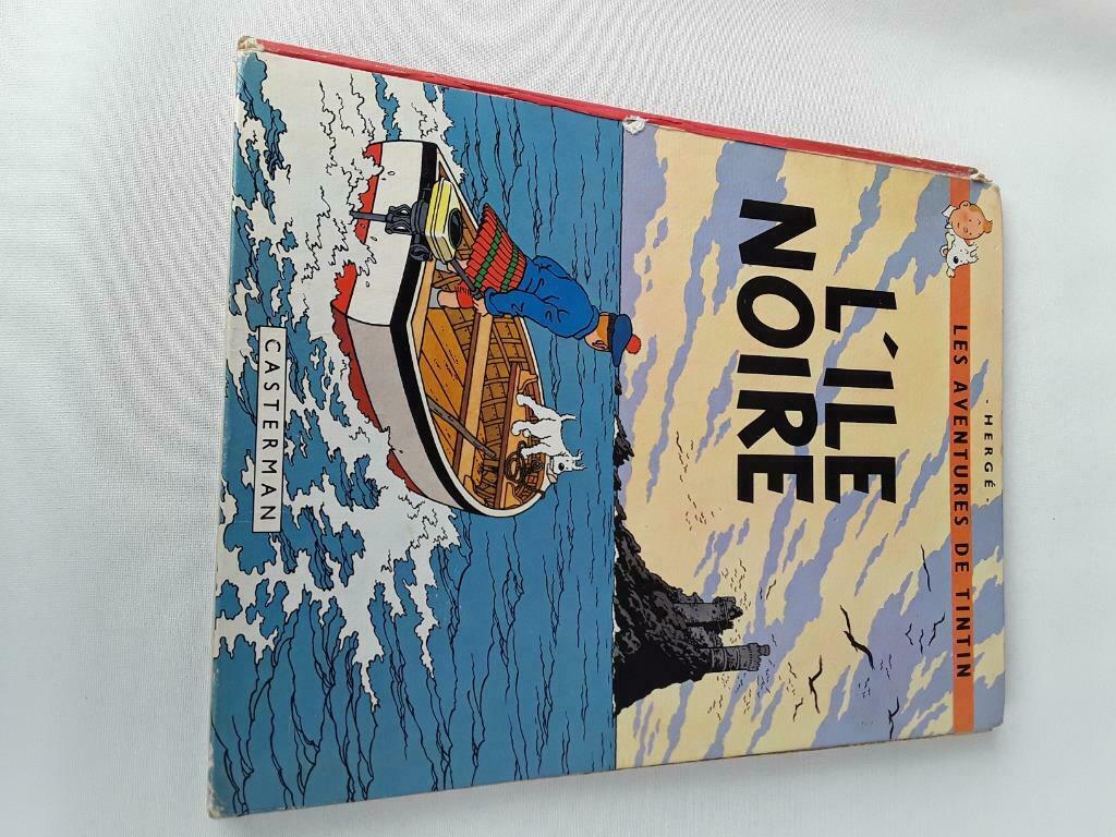Strip l'ile noir noir 1947, Livres, Une BD, Enlèvement ou Envoi, Utilisé