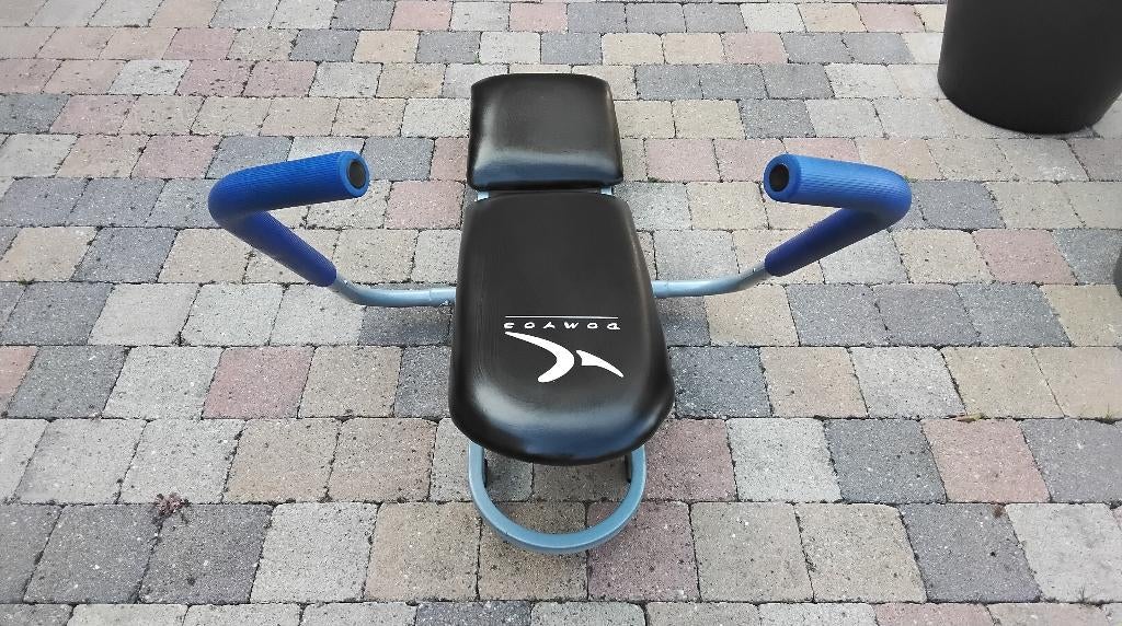 Banc muscles abdominaux, Abdominaux, Enlèvement, Utilisé, Métal