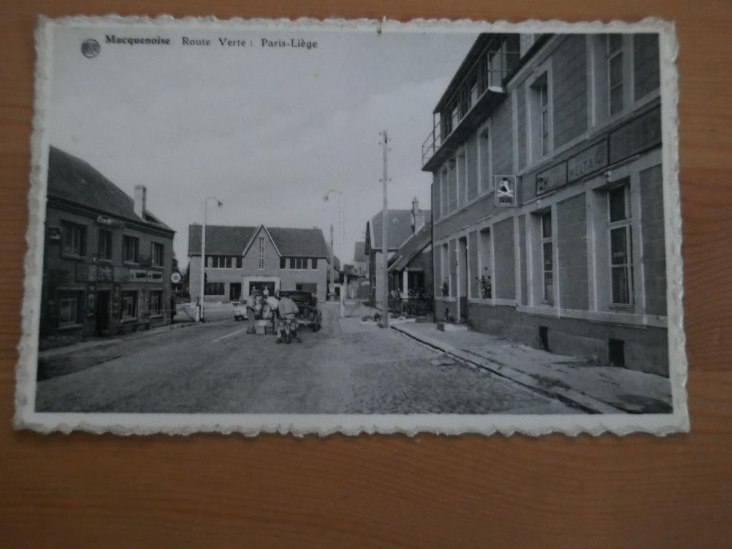 Momignies Macquenoise Route Verte Paris-Liège, Envoi, Affranchie, Hainaut