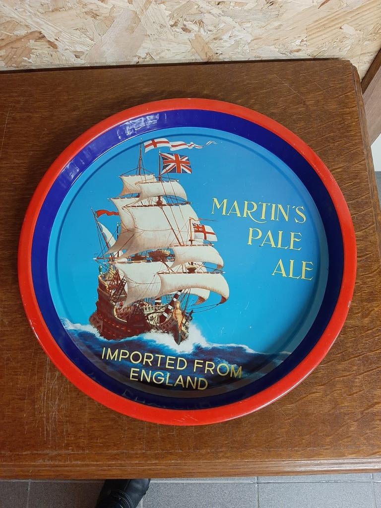 Dienblad Martins Pale Ale, Verzamelen, Biermerken, Ophalen of Verzenden, Zo goed als nieuw, Reclamebord, Plaat of Schild