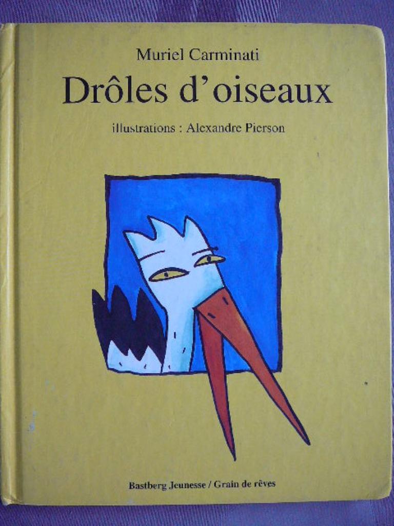 Droles d'oiseaux Muriel Carminati, Livres, Enlèvement ou Envoi, Fiction, Utilisé, Muriel Carminati