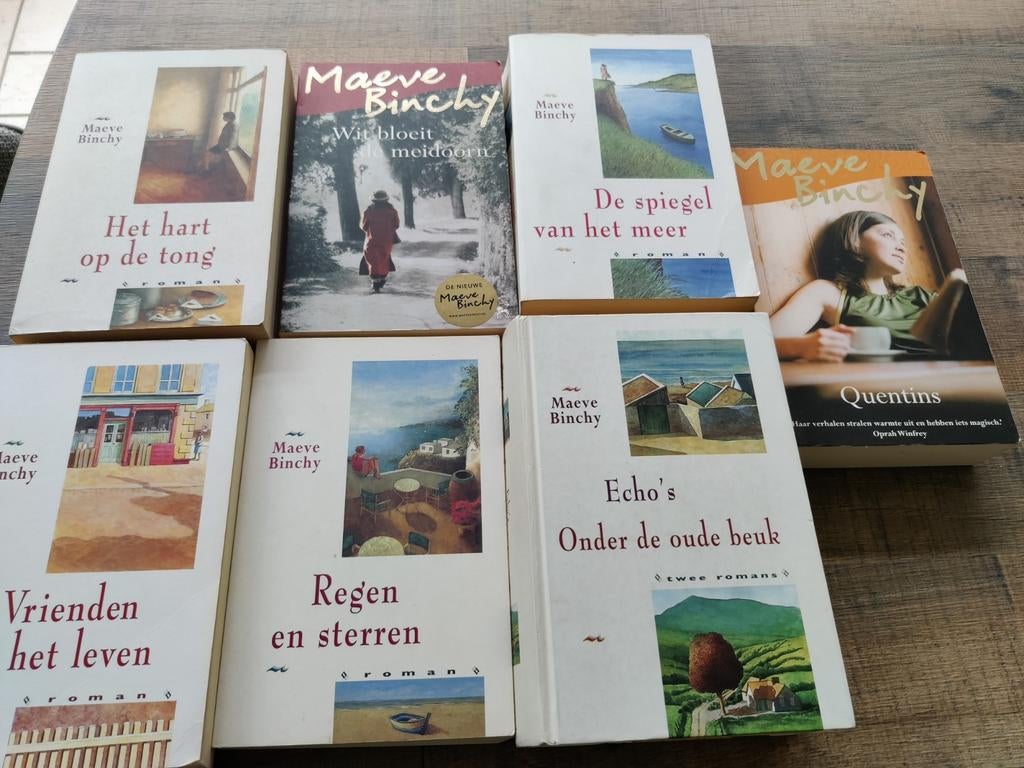 Maeve Binchy - Regen en sterren/ meerdere titels 1.5/stik, Ophalen, Zo goed als nieuw, Maeve Binchy