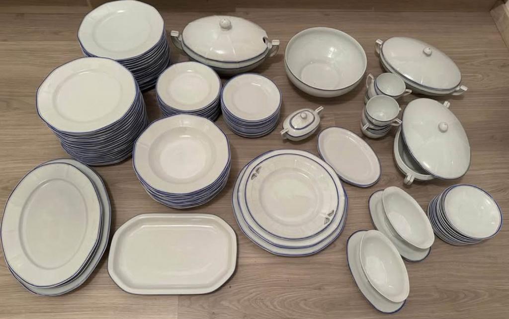 Victoria klassiek servies, Ophalen