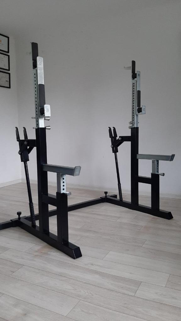 TTEKA Candle rack for squats (for squats) (gym, home gym), Neuf, Métal, Couché, Envoi