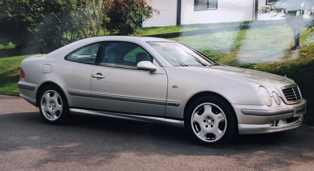 Spoiler avant pour Mercedes CLK W208 1998, Pare-chocs, Mercedes-Benz, Enlèvement, Utilisé