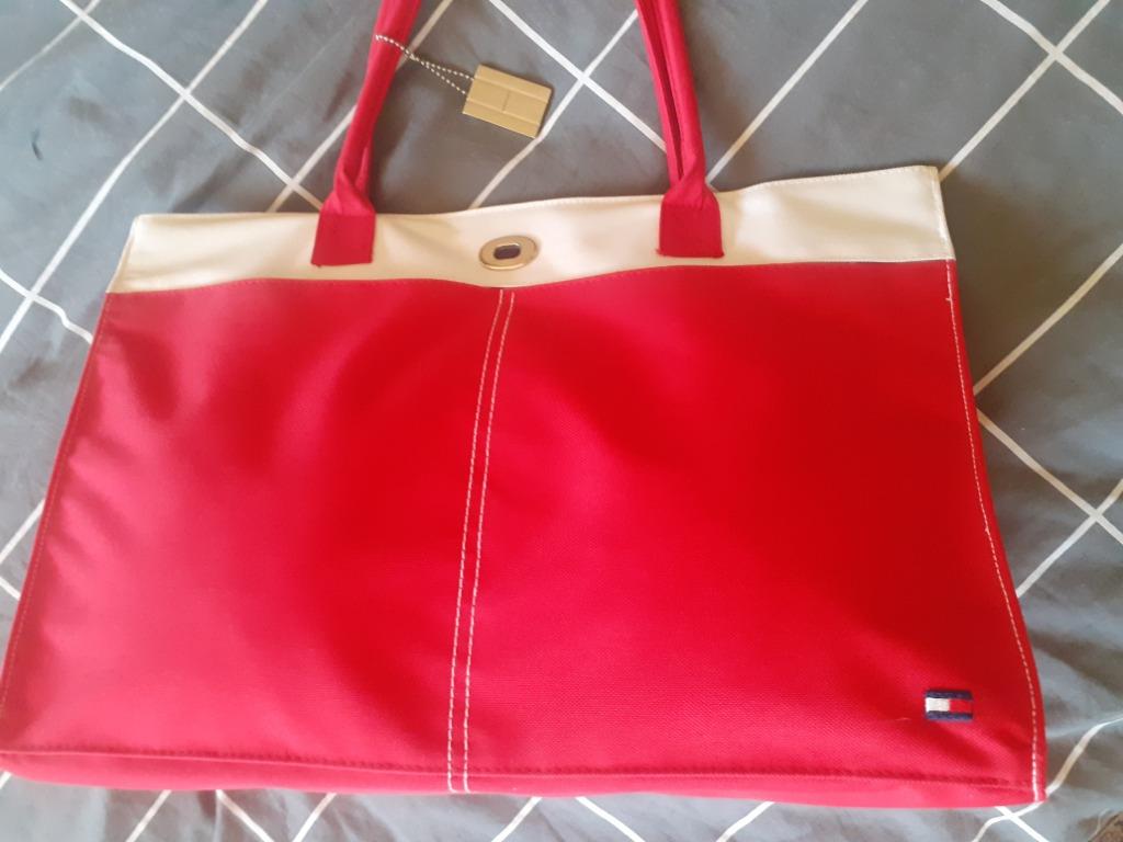 shopper Tommy Hilfiger, Verzenden, Nieuw, Rood, Shopper