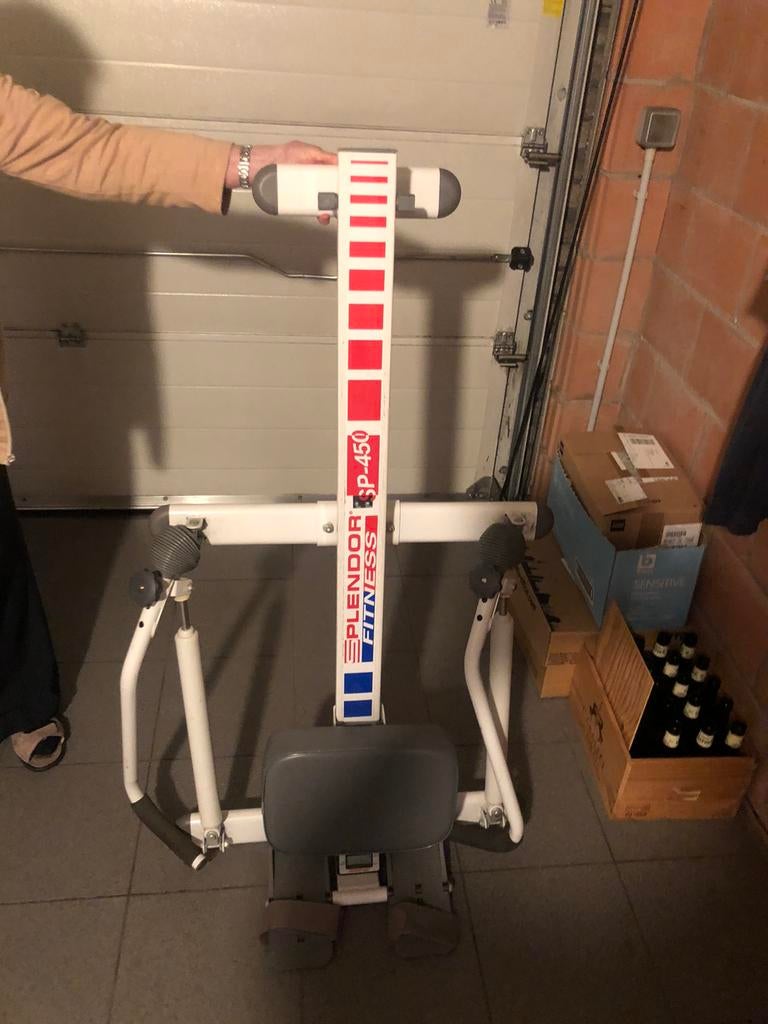 Fitness roeimachine, Ophalen