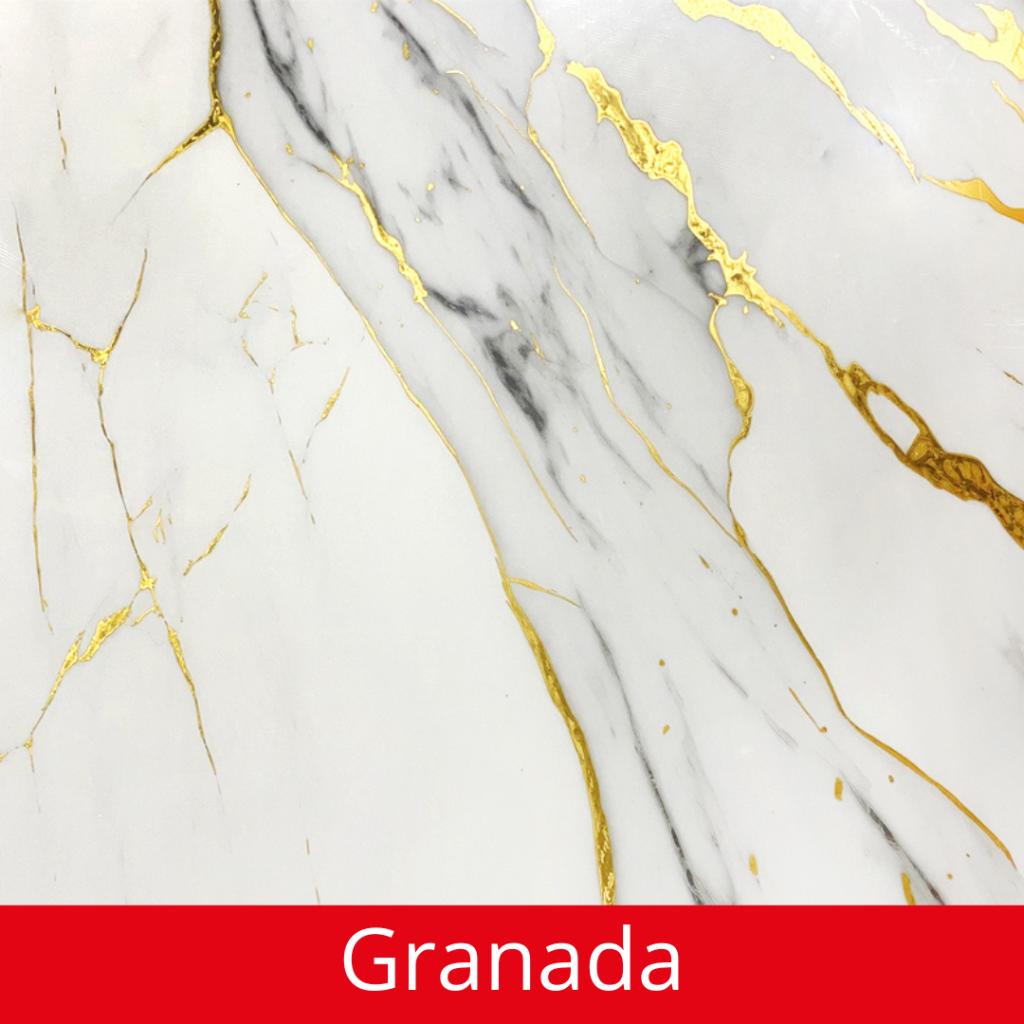 PVC Marmer look XXL wandpanelen 260x122 | Badkamer | Keuken, Huis en Inrichting, Ophalen, Nieuw