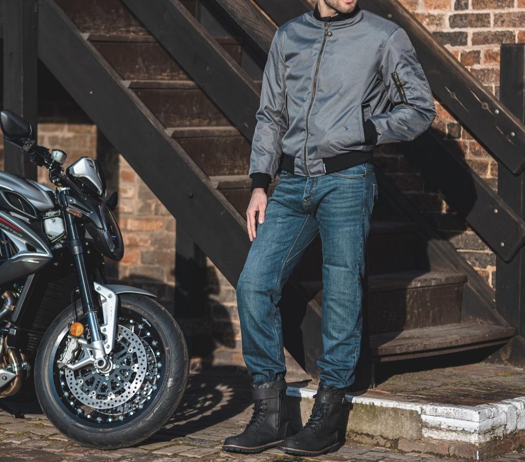 SPADA Air Force One Platinum Motorjacket, Jas | textiel, Dames, Ophalen of Verzenden, Tweedehands