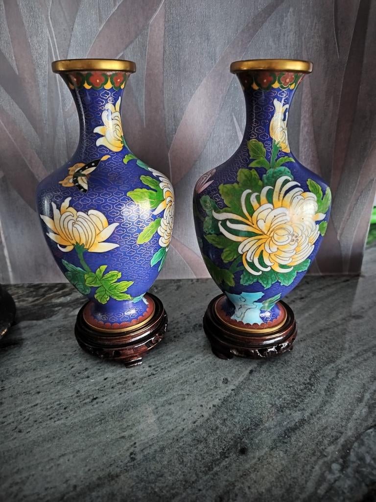 2 Vintage chinese vazen, Enlèvement